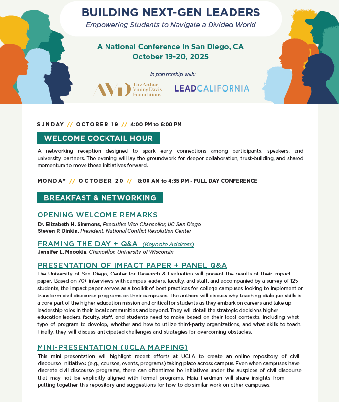 Conference Agenda - ARCC 2025