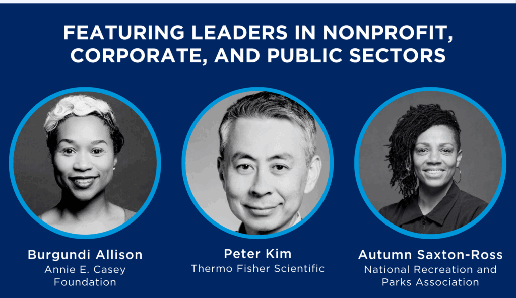 Nimble Navigator - Email graphic w speakers Free Leadership Webinars